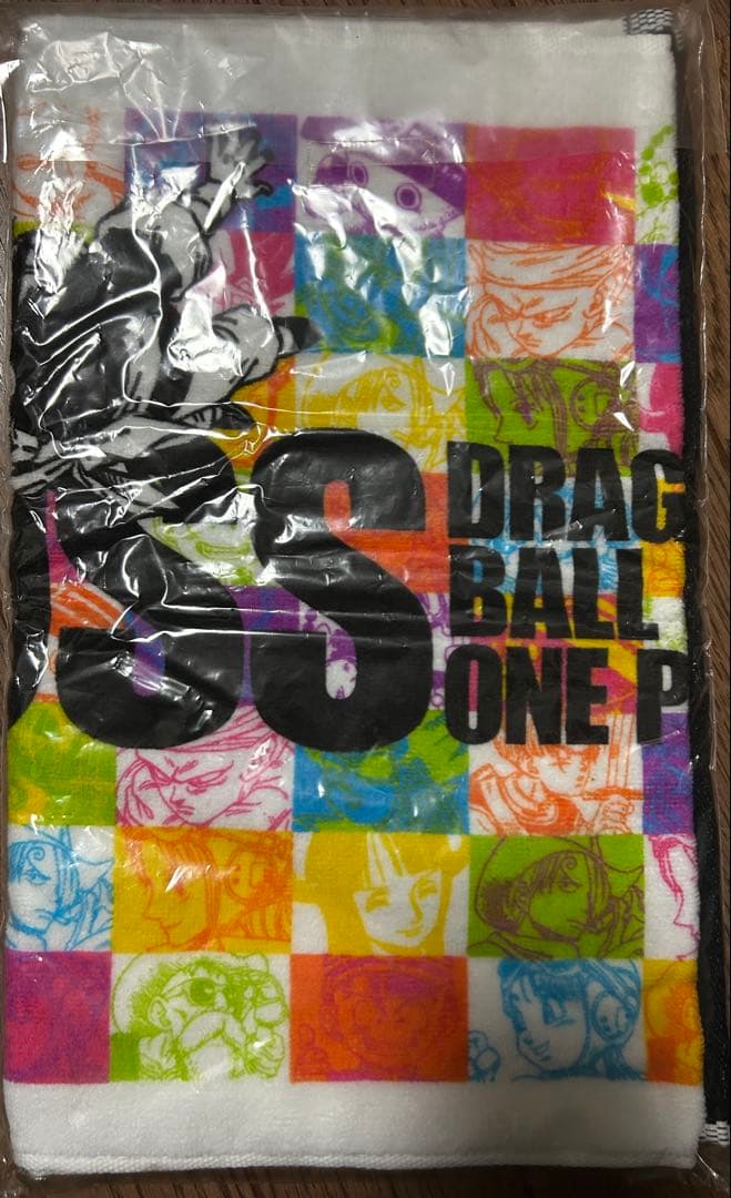 DRAGON BALL＆ONE PIECE クロスエポック タオル未開封
