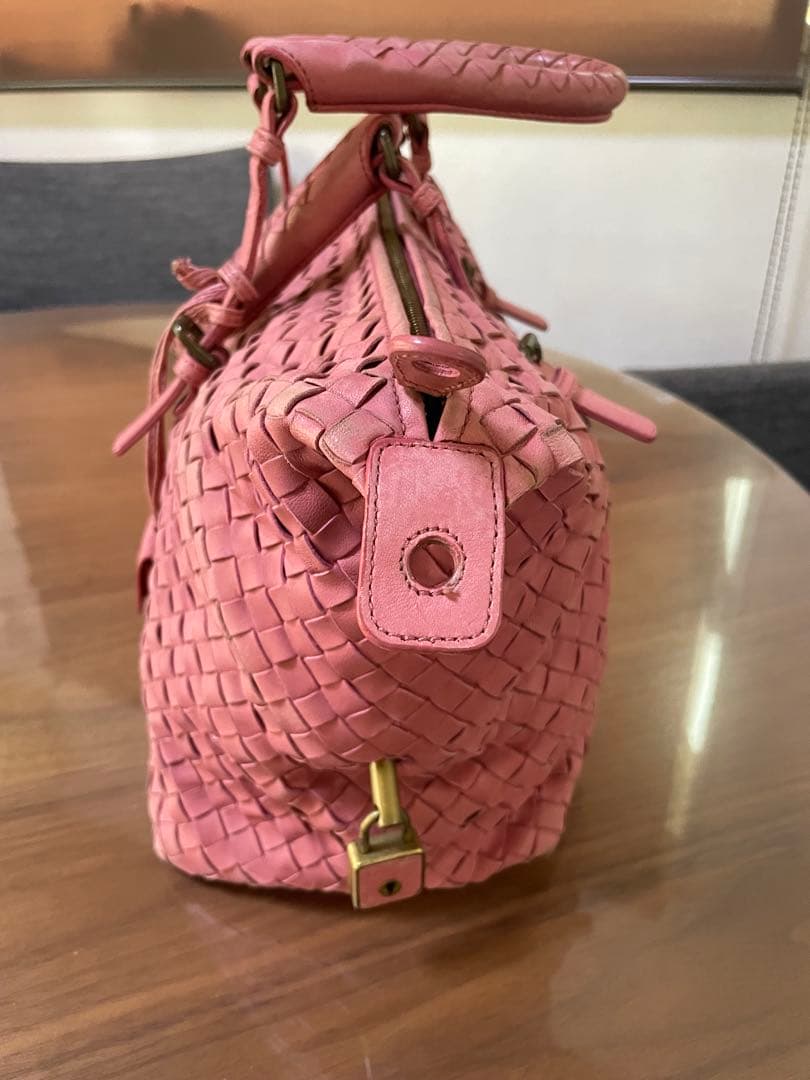 BOTTEGA VENETA 編み込みレザーバッグ　最終値下げ！！
