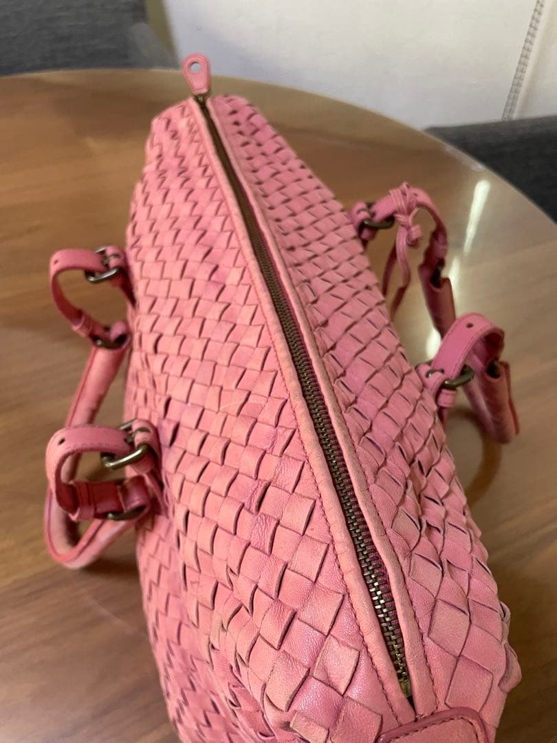 BOTTEGA VENETA 編み込みレザーバッグ　最終値下げ！！