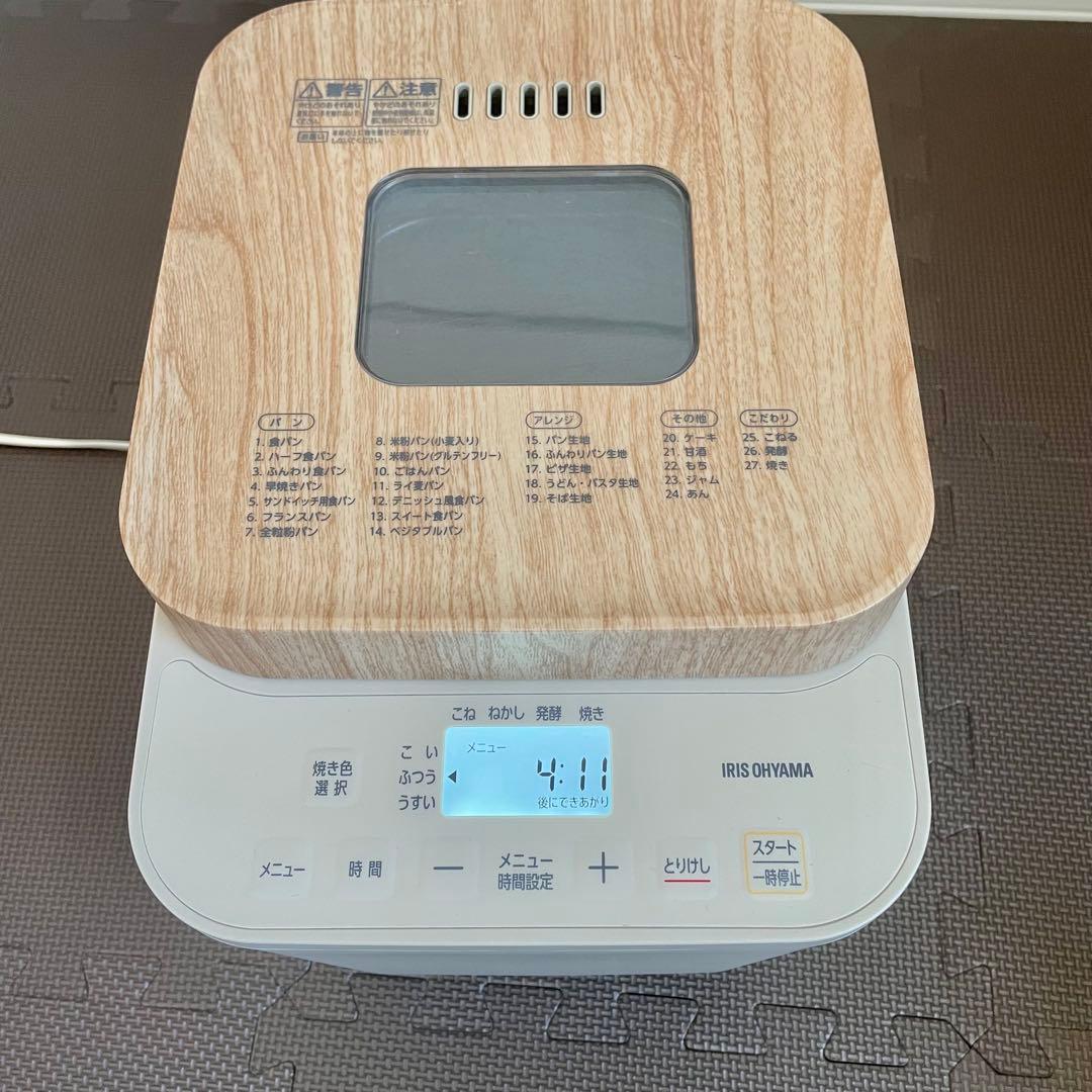 ぷりる♡様　アイリスオーヤマ ホームベーカリー 1斤 食パン お餅 あんこ