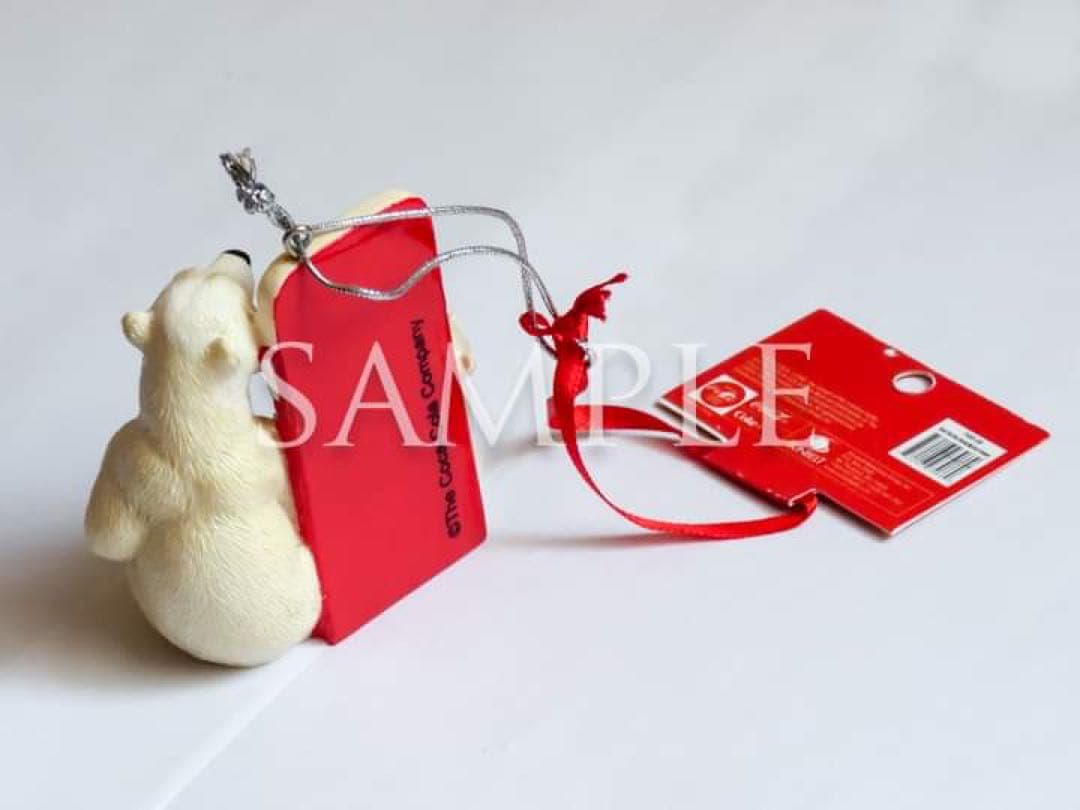 コカ・コーラ「ポーラーベア」クリスマスビンテージオーナメント