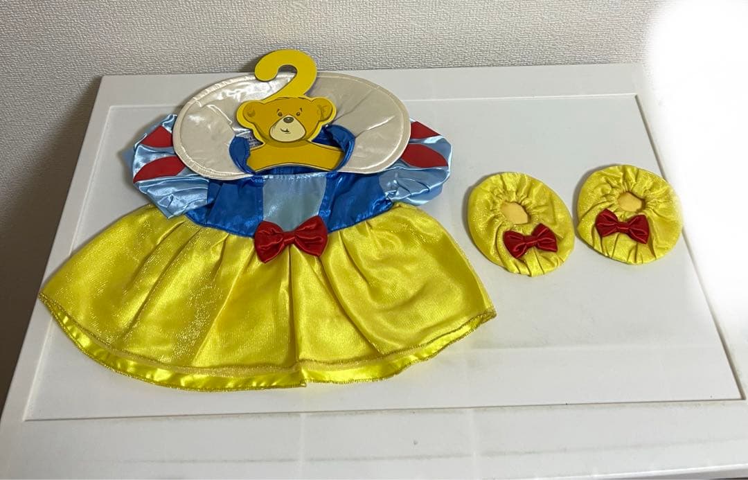 白雪姫、オーロラ姫のコスチューム　ビルドアベア　シェリーメイ ダッフィー、カツラ