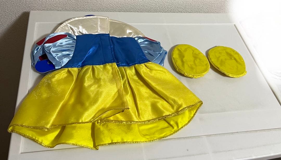 白雪姫、オーロラ姫のコスチューム　ビルドアベア　シェリーメイ ダッフィー、カツラ