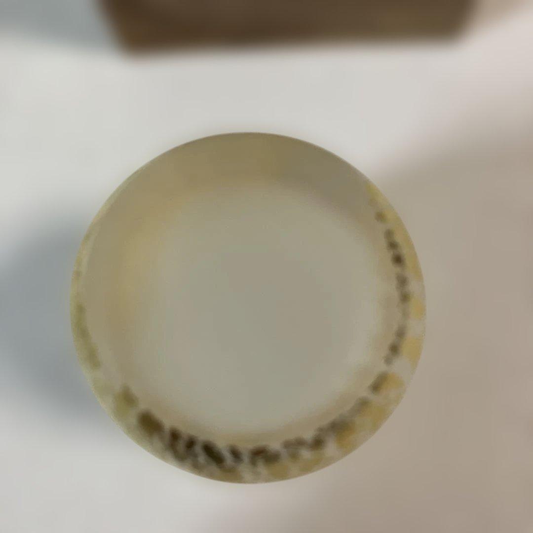 藤田喬平 手吹硬質金彩 ぐい呑み