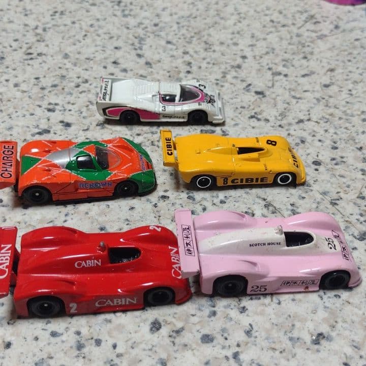 レースカー　5台　トミカ　中古品