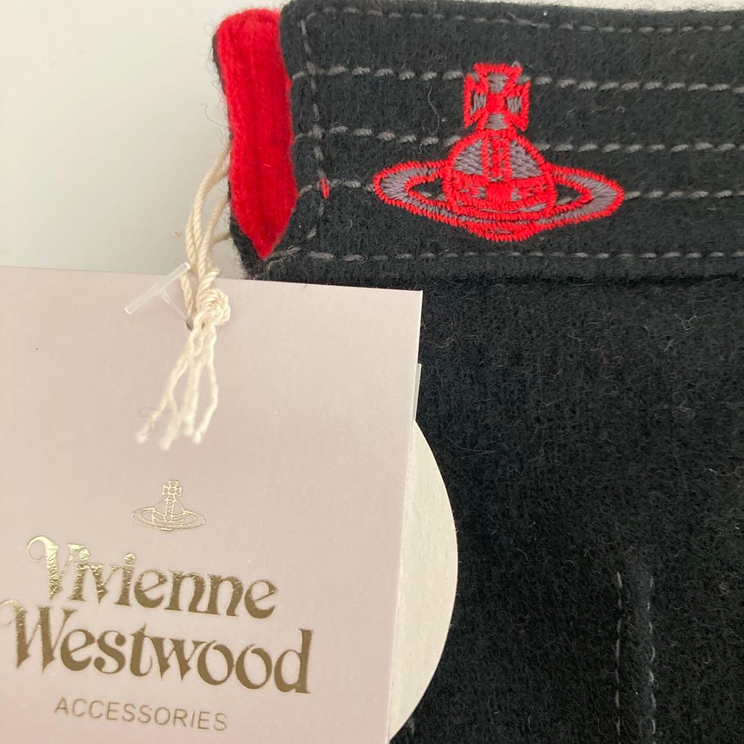 ヴィヴィアンウエストウッド　メンズ手袋　ブラック★新品未使用