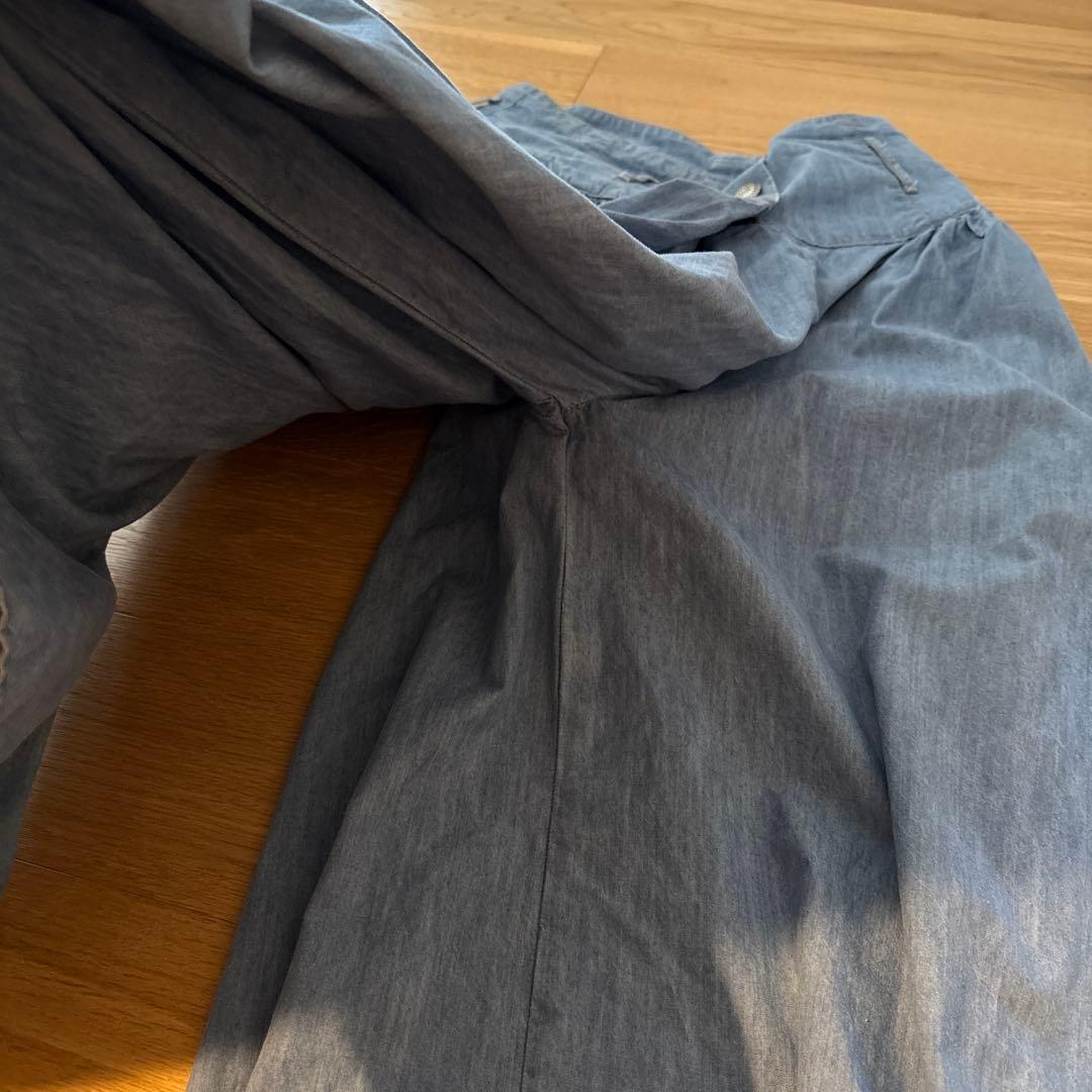 KAPITAL デニムラップキュロット