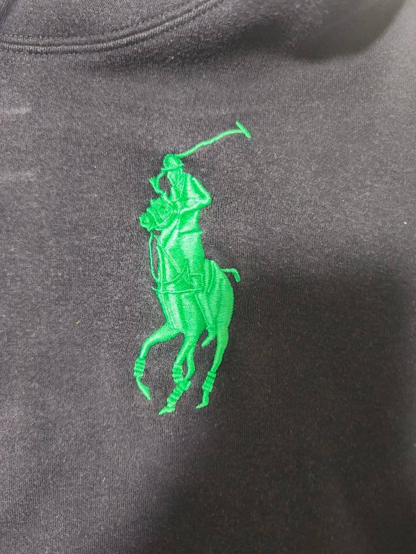 ポロ ラルフローレン パーカー ビックポニー S 短丈 y2k