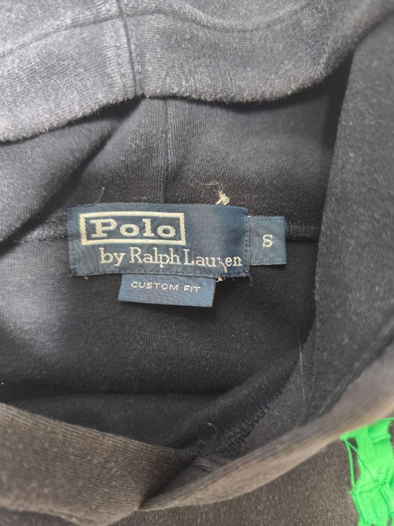 ポロ ラルフローレン パーカー ビックポニー S 短丈 y2k