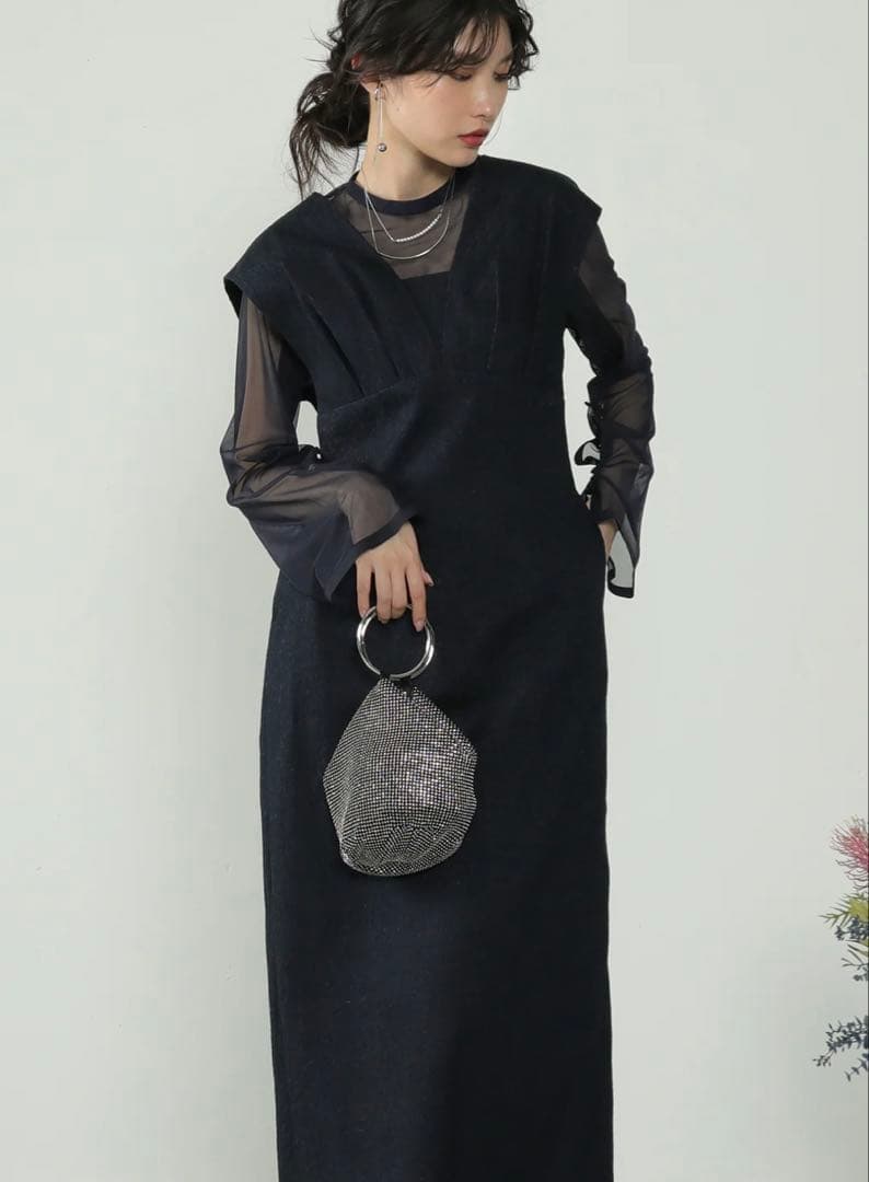 kana ジャガード ワンピース andresd