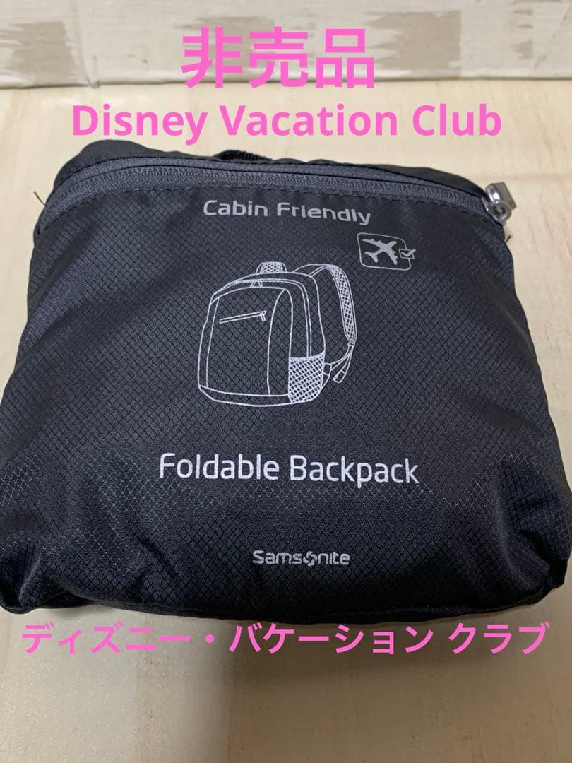 【非売品】Samsnite × Disney Vacation Club