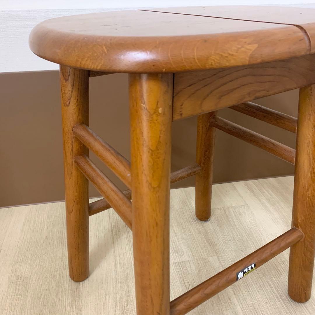 karimoku オールドカリモク 木製スツール ヴィンテージ 置き台