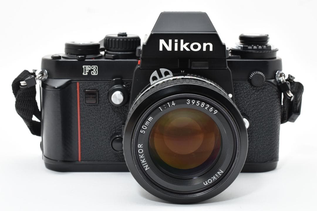 ★極上品★ Nikon F3 ベンツ革 / NIKKOR 50mm F1.4