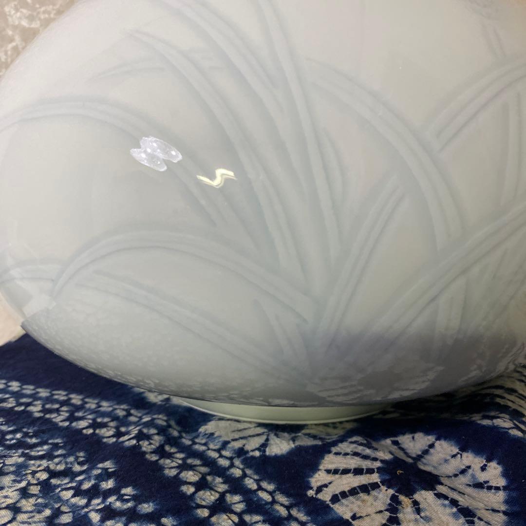 人間国宝　井上萬二　白磁壺