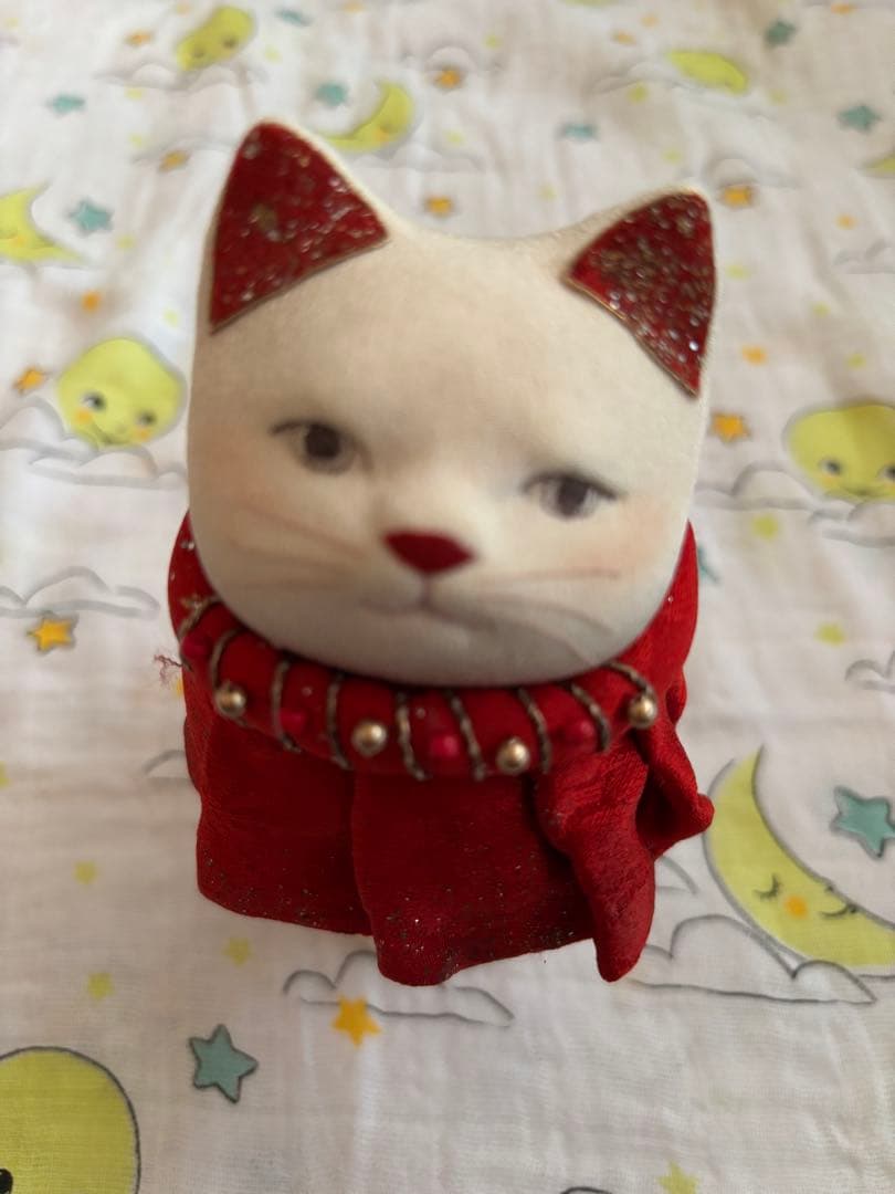 ちりめんねこ　作家　西野美津子　様　ちりめん人形
