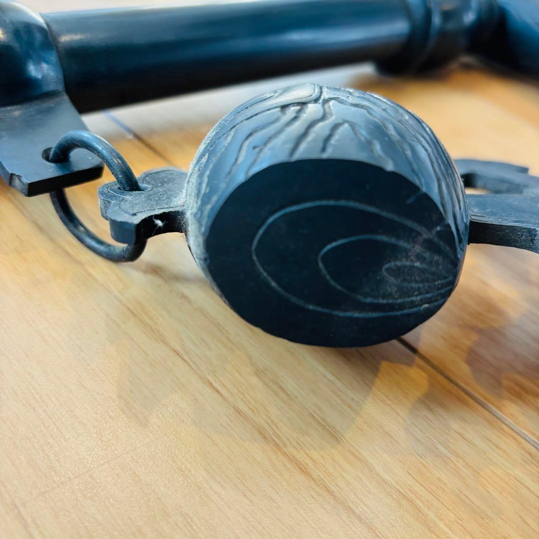 囲炉裏　自在鉤　打ち出の小槌　福壽　アンティーク　時代物　古民家　古民具　古道具