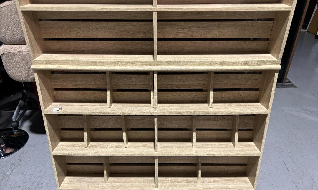 いちご＊即購入OK LOWYA ロウヤ 本棚大容量 スリム おしゃれ 木製