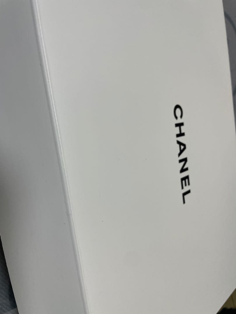未使用 CHANEL エッフェル塔 ノベルティ 大判マフラー　ストール ブラック
