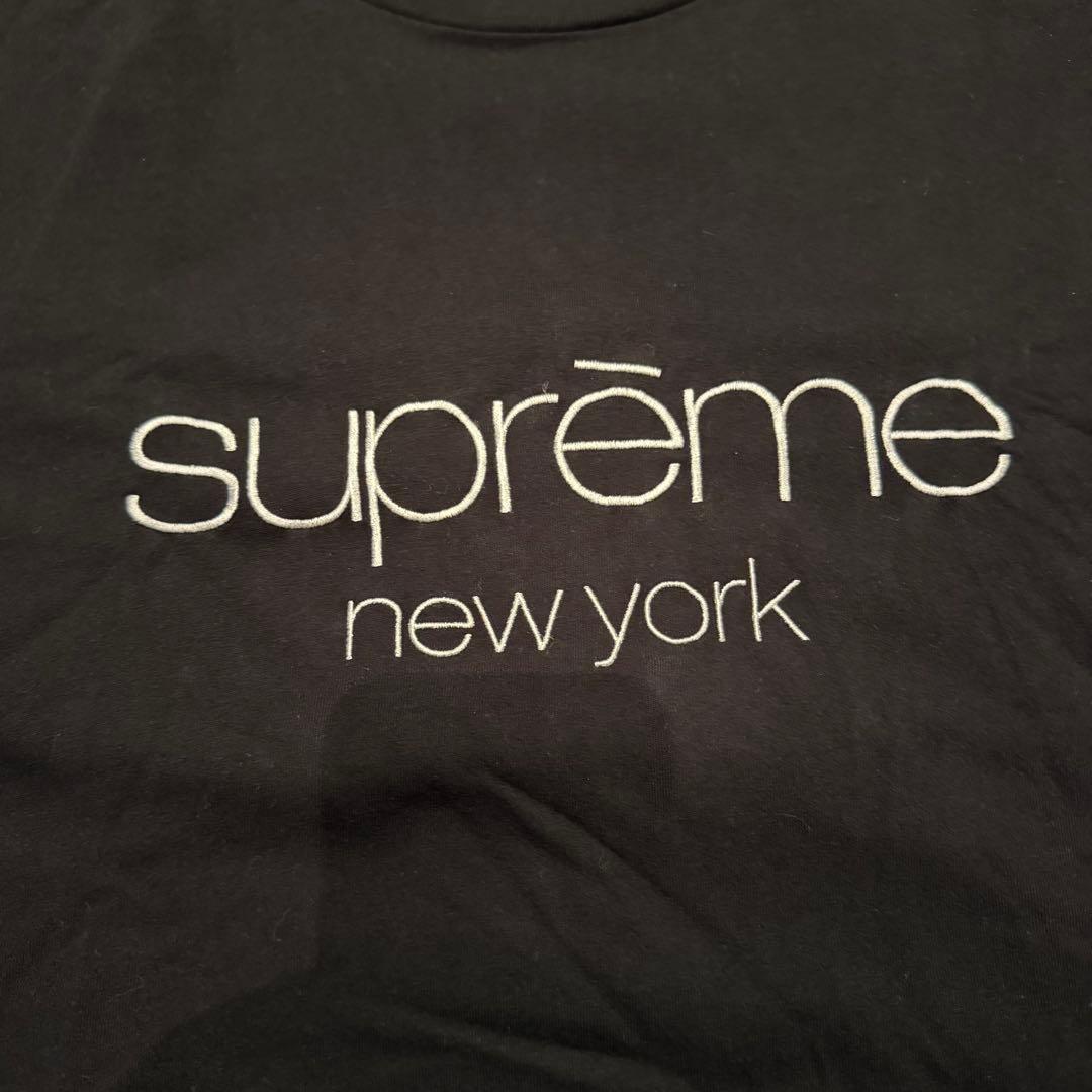 Supreme ブラック Tシャツ XXL