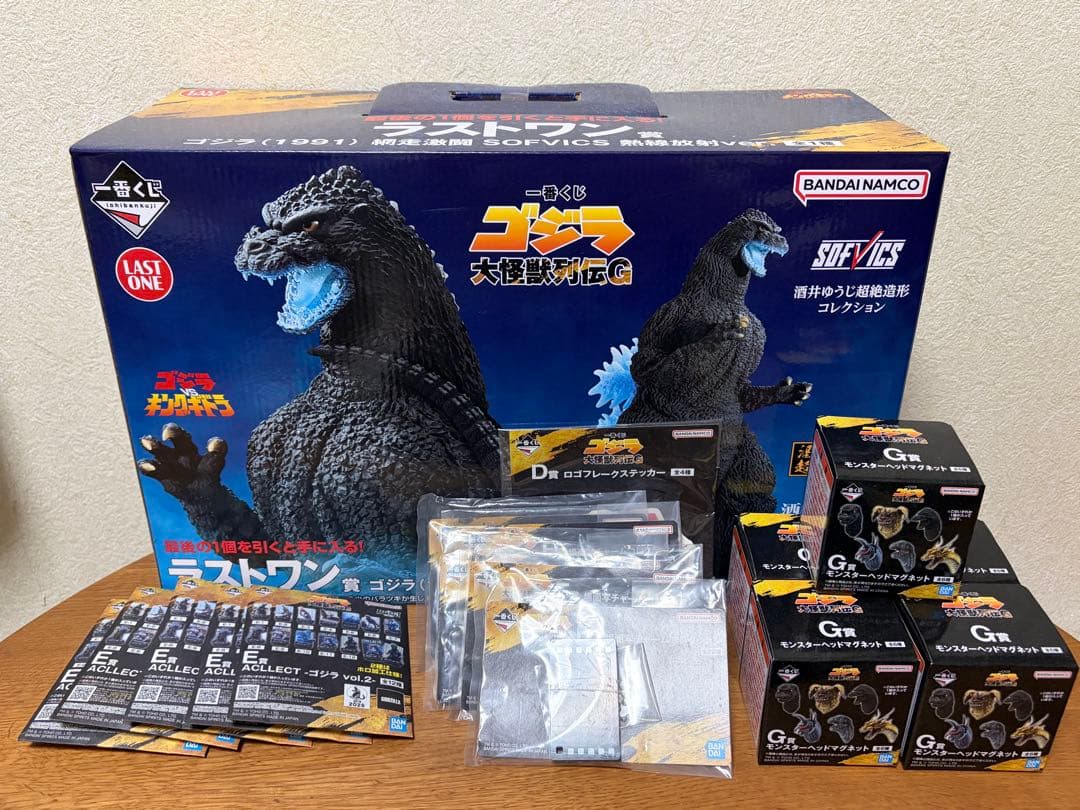 K*n様 一番くじ ゴジラ 大怪獣列伝G ラストワン賞　フィギュア　その他多数
