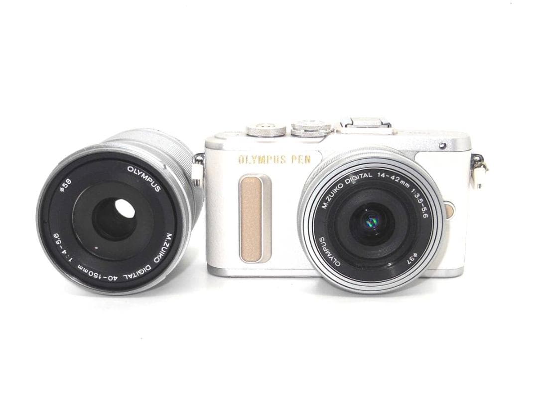 OLYMPUS E-PL8 EZダブルズームキット 元箱付属