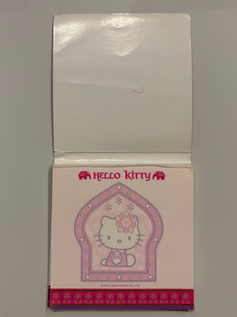 レア♡サンリオ♡キティ 海外限定 インド メモ 2000年