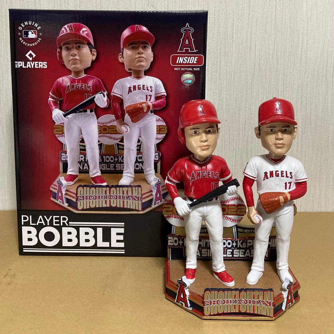 限定223個 大谷 翔平 20本塁打 100奪三振 二刀流 ボブルヘッド