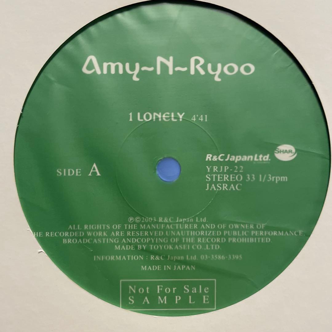 Amy-N-Ryoo LONELY 12inch ジャパレゲ