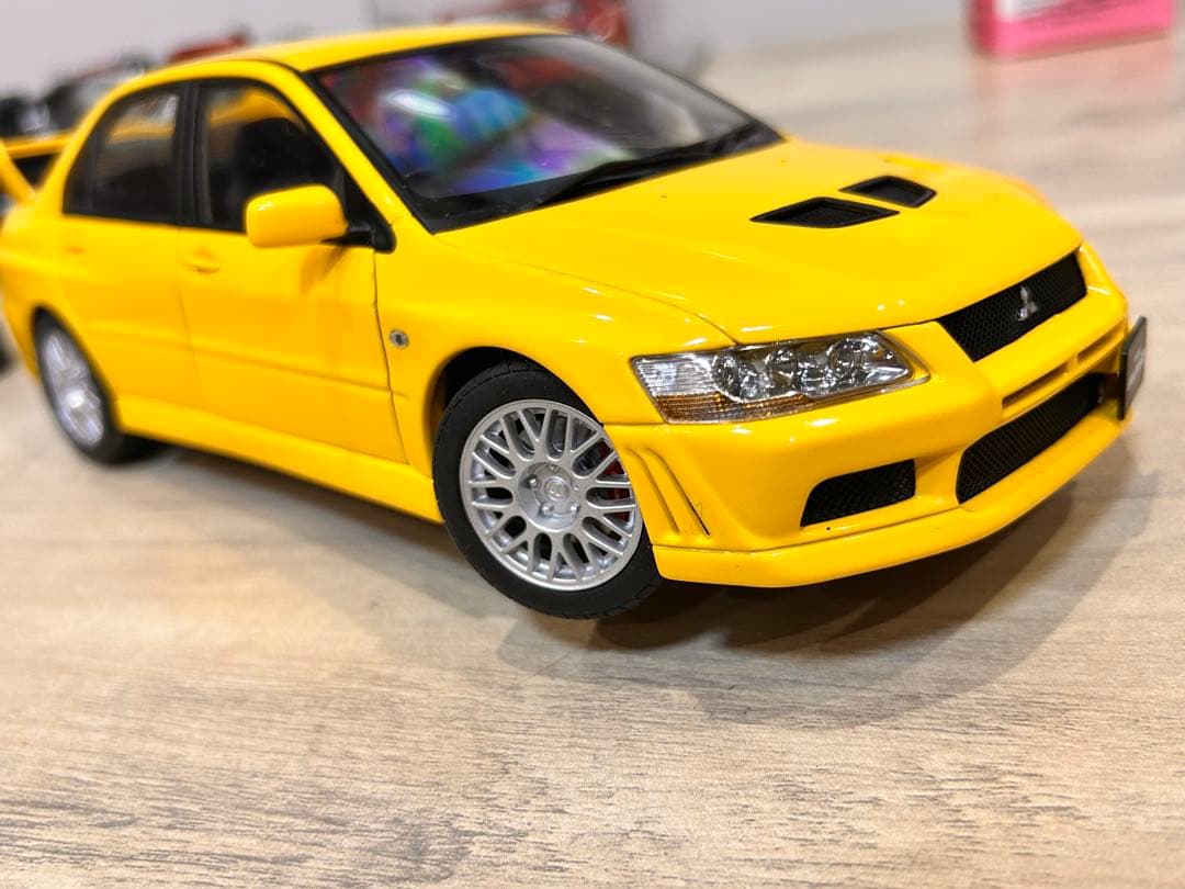 訳あり　オートアート　1/18 ランエボVII三菱 ランサーエボリューション