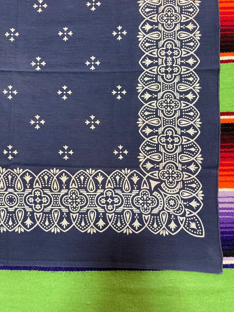 【Special】⑧⓪⑤60s USA製 バンダナ WAMCRAFT アイアン柄