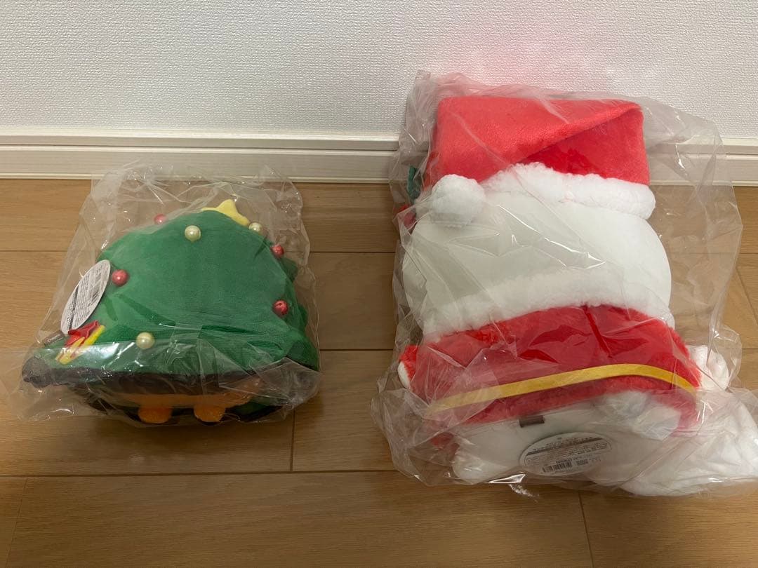 サンタなナガノのくま　ツリーなもぐらコロッケ　ぬいぐるみセット