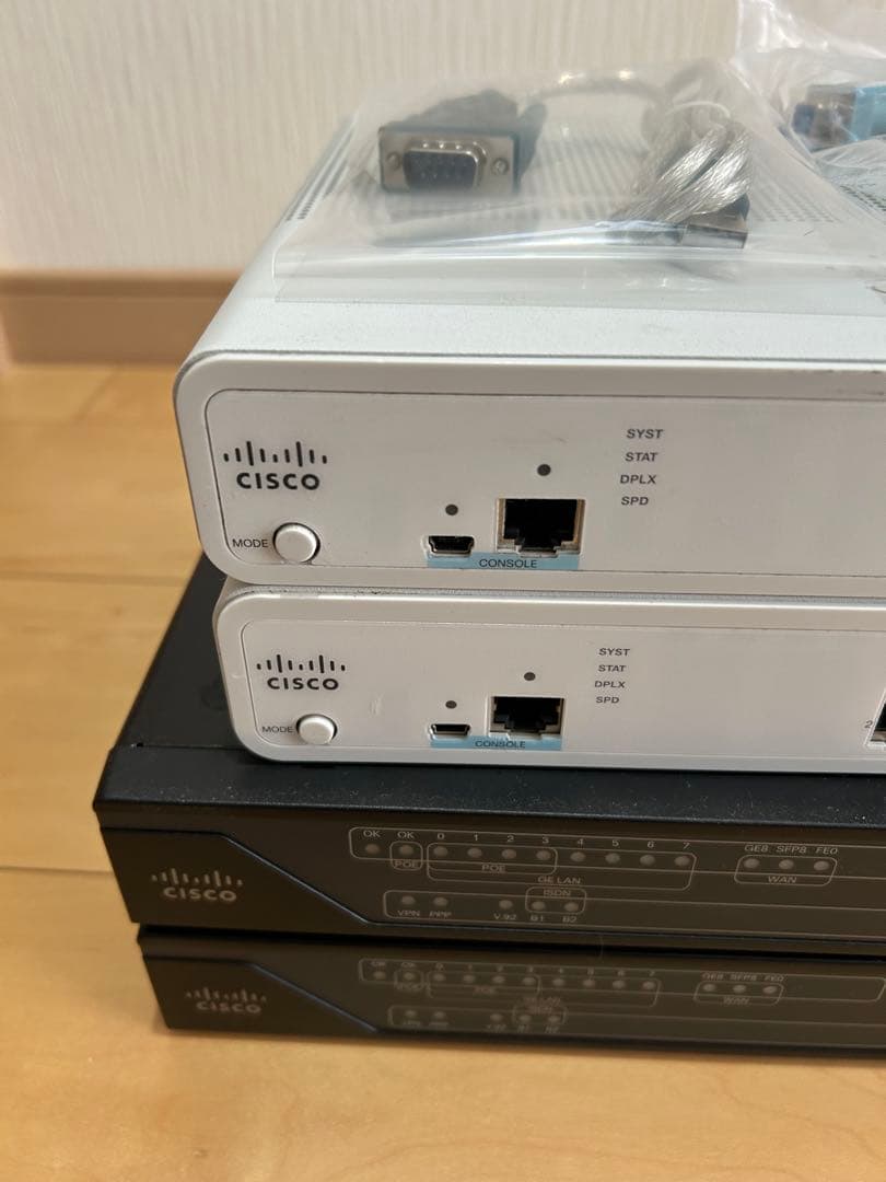 セール【CCNA、CCNP】静音セット 4台セットCisco 891、2960