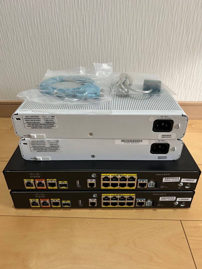 セール【CCNA、CCNP】静音セット 4台セットCisco 891、2960
