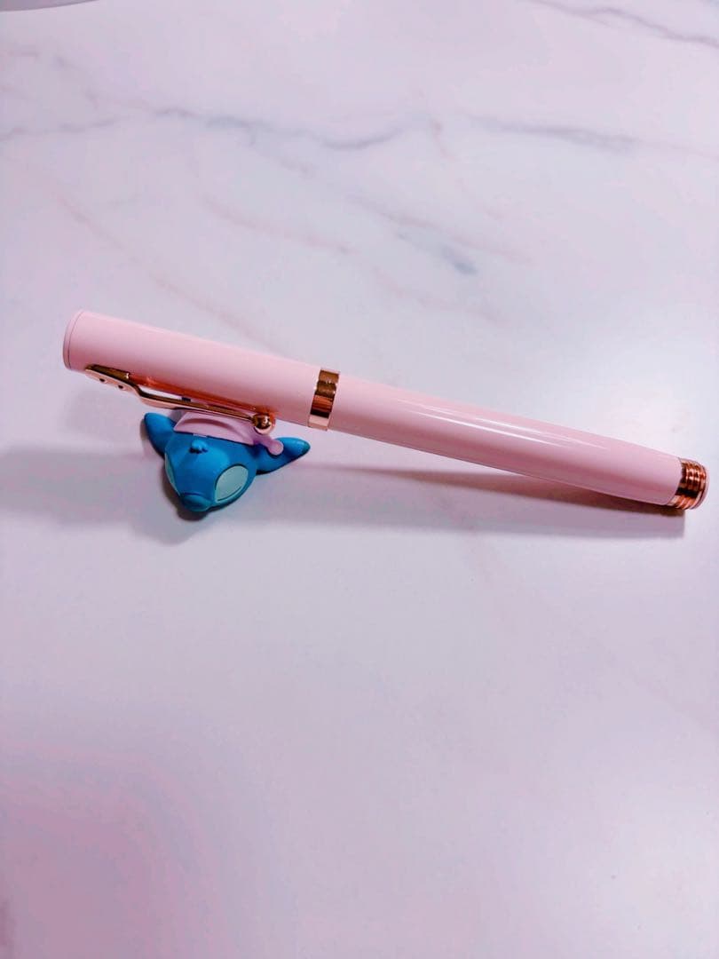 石丸文行堂オリジナル長崎美景ガラス万年筆 白木峰グレースピンク