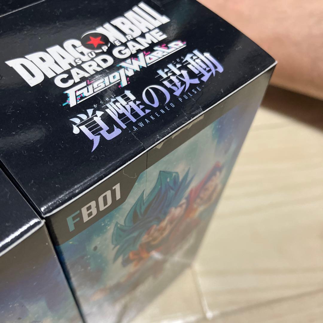 覚醒の鼓動　4箱　ドラゴンボール　フュージョンワールド