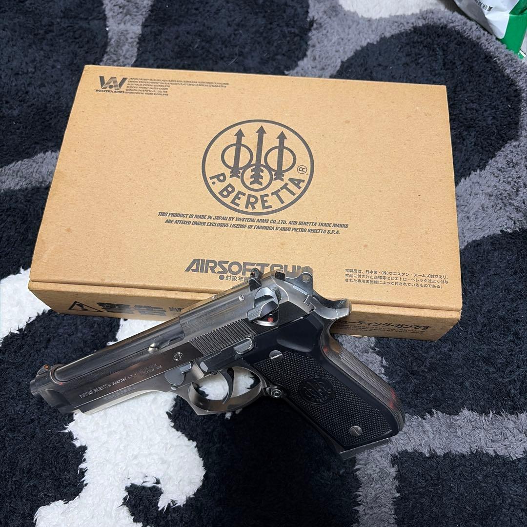 M9A1 ガスガン シルバー ブラック バリーバートンモデル