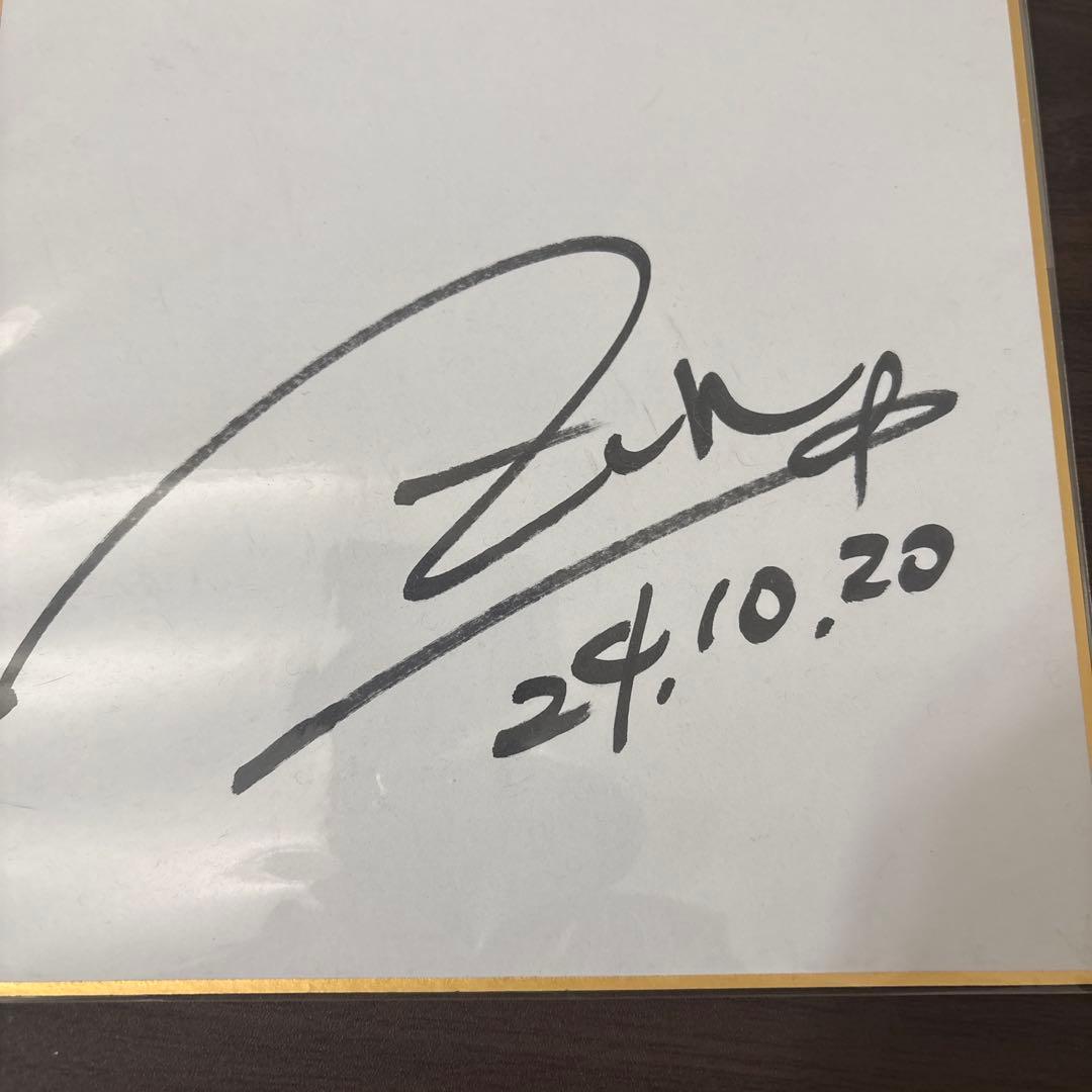 な*ら様 ZUN さん　サイン入り色紙　東方プロジェクト　(田中以外も購入OK)