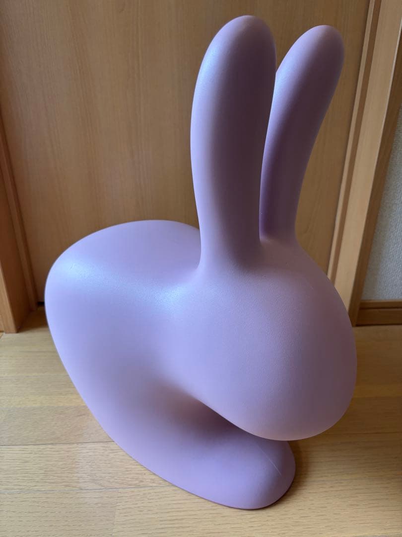 り*こ様 Francfranc フランフラン　Qeeboo ラビットチェア ピン