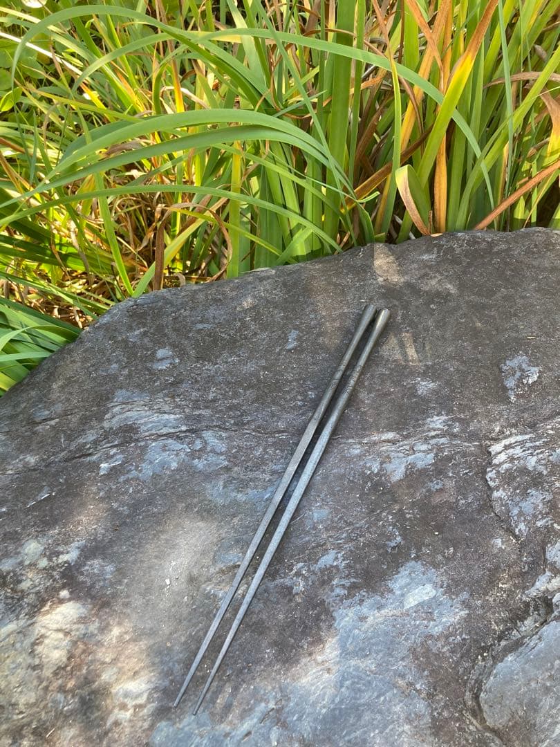 明珍火箸 鉄製 伝統的デザイン　姫路名物　茶道