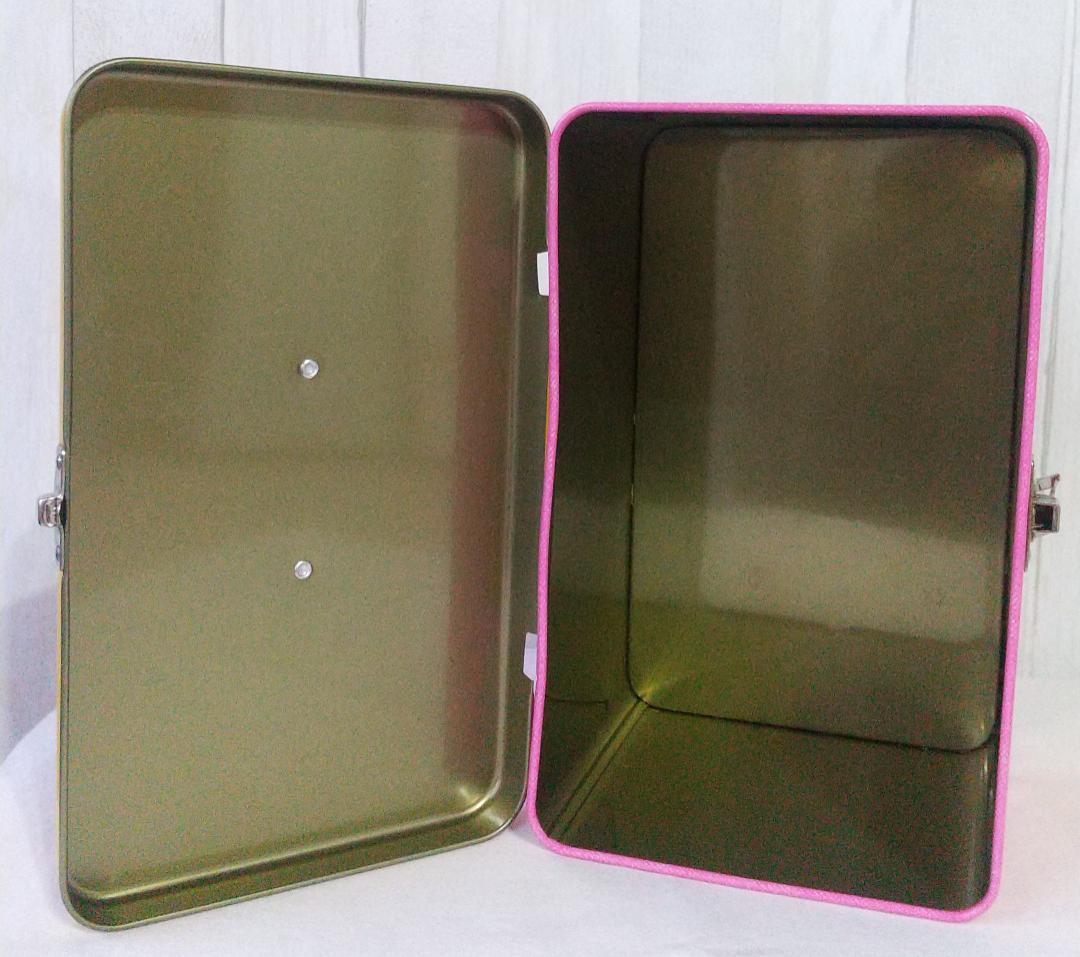 キティ　缶　トランクバッグ　小物入れ　ケース