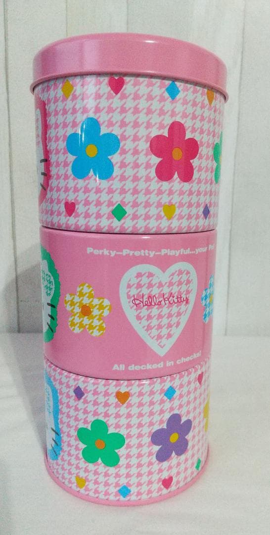 キティ　缶　トランクバッグ　小物入れ　ケース