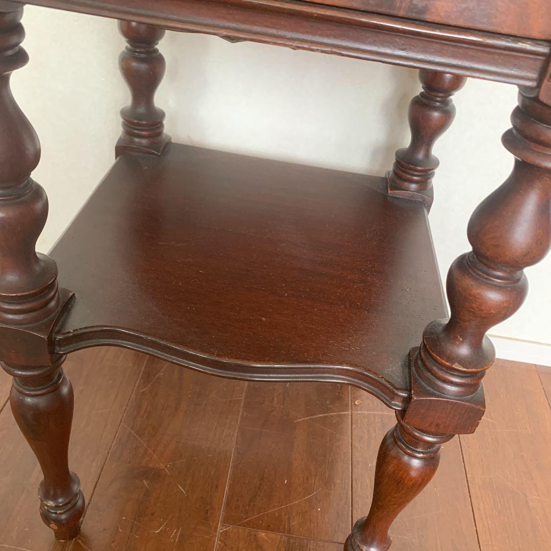 アメリカ製　米国　ビンテージ　電話台　花台