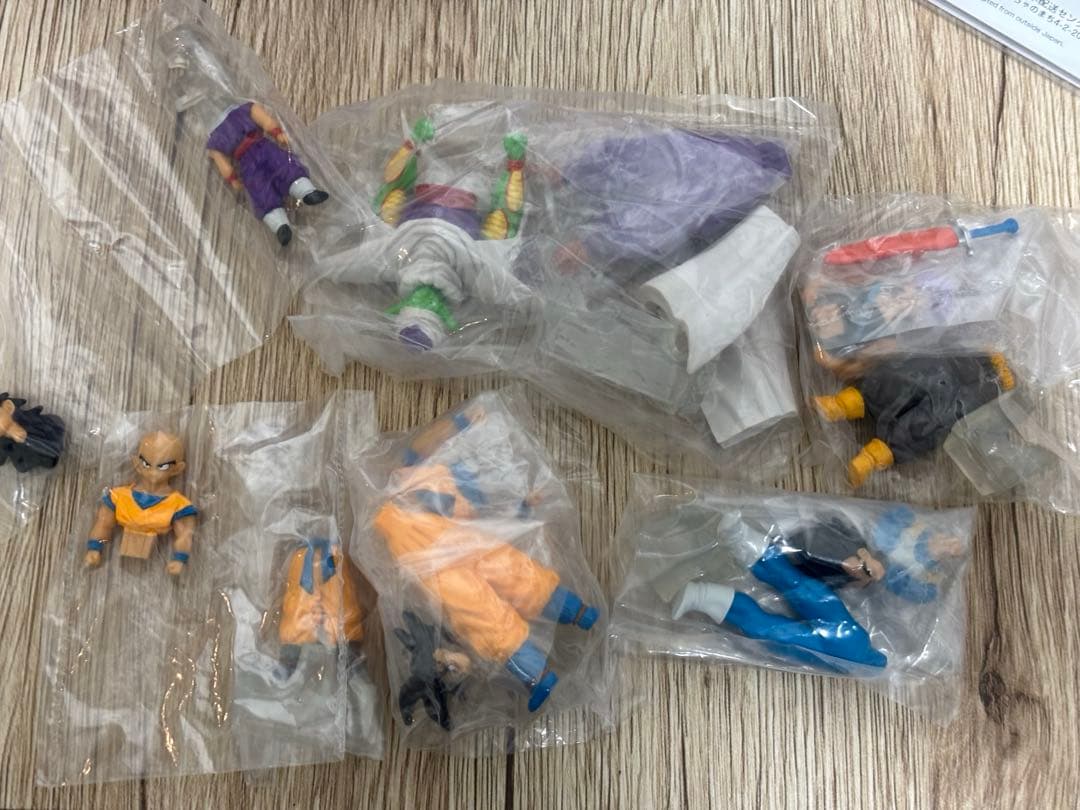 ⭕️未開封　ドラゴンボール　HG Z戦士スペシャル　前編　彩色　コンプ　6体