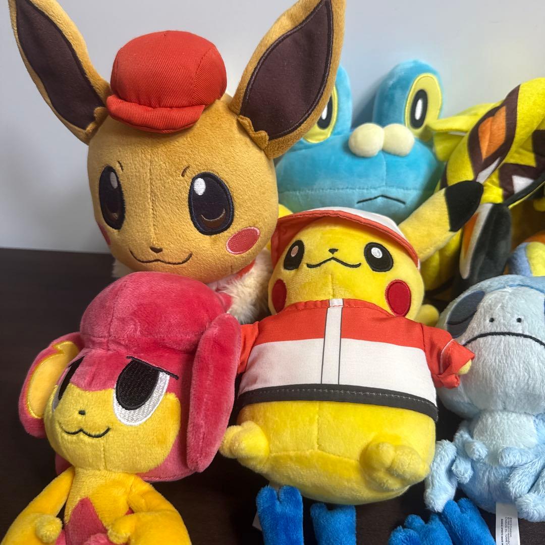 ポケモンセンター限定　ぬいぐるみ　マスコット　まとめ売り　8体