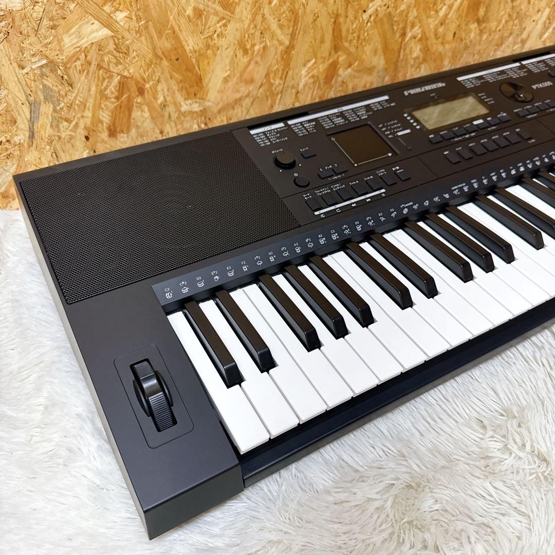 PLAYTECH ポータブルキーボード PTK500 スタンド+ペダルセット