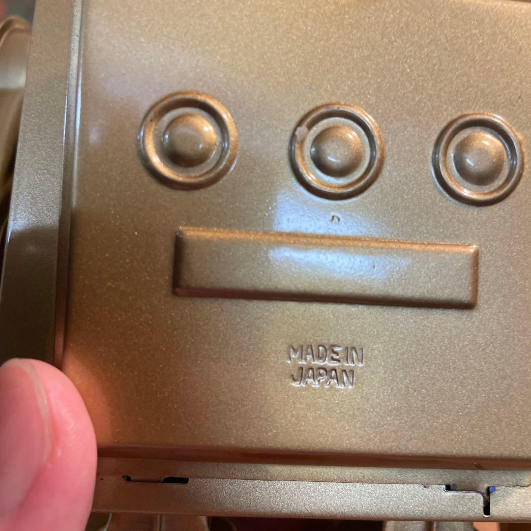 新品保管品メタル社ギアロボ未使用シルバー&ゴールド（A社無在庫転売屋に注意して）