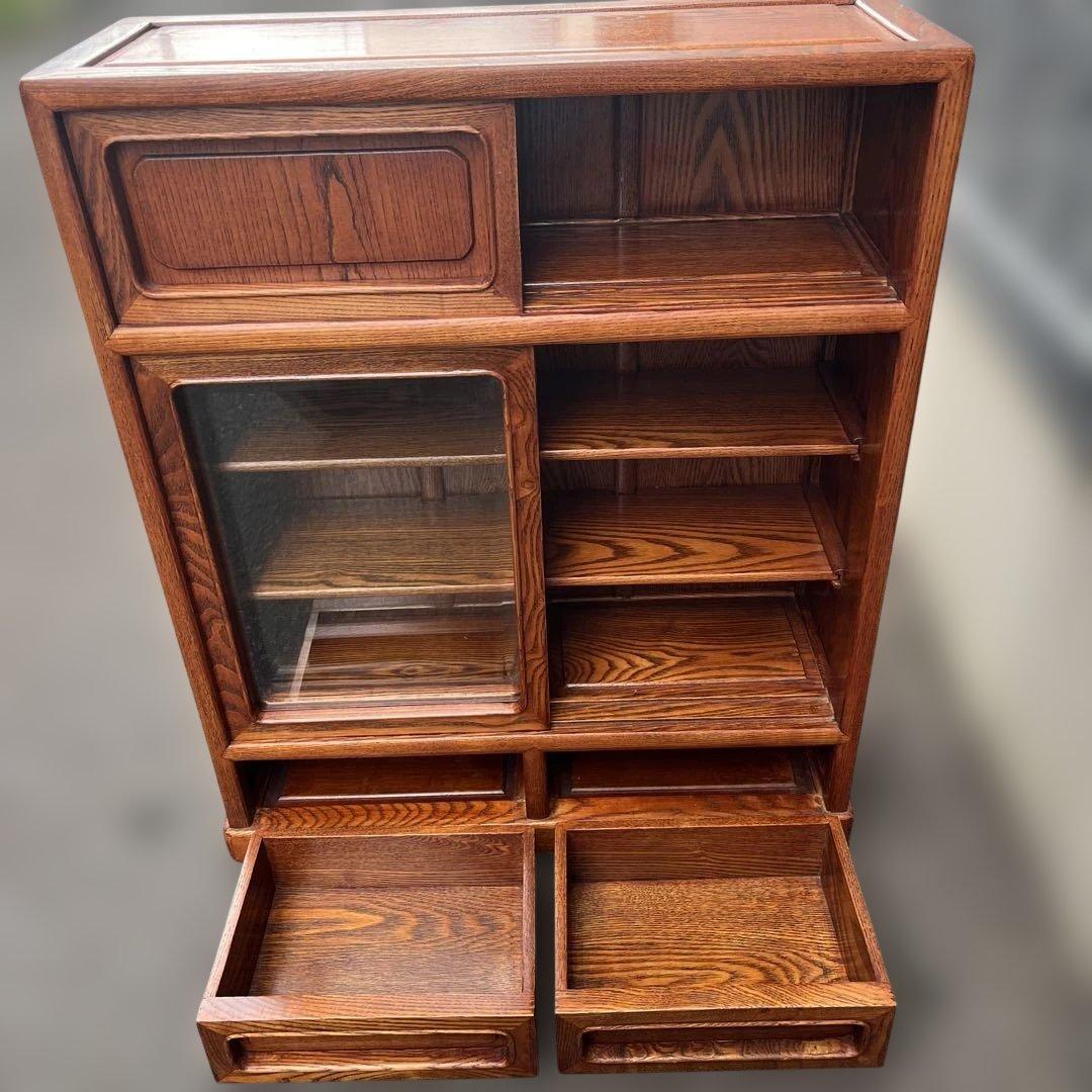 【送料込】茶箪笥　小タンス　レトロ　アンティーク　古道具　アンティーク家具