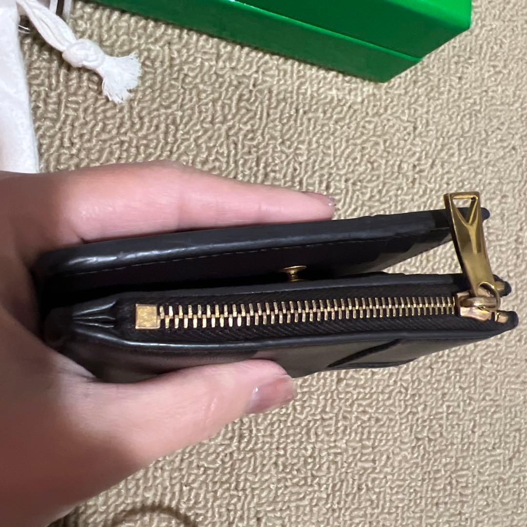 Bottega Veneta カセットスモール 二つ折りウォレット フォンデンテ