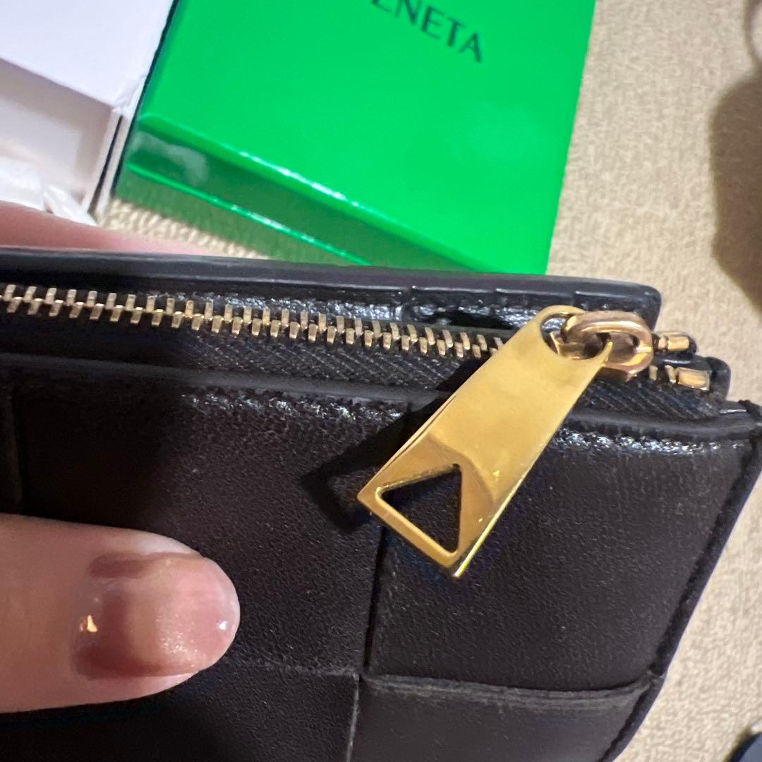 Bottega Veneta カセットスモール 二つ折りウォレット フォンデンテ