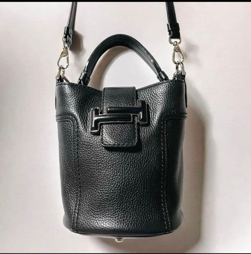 TOD’S ダブルT バケットバッグ　2way
